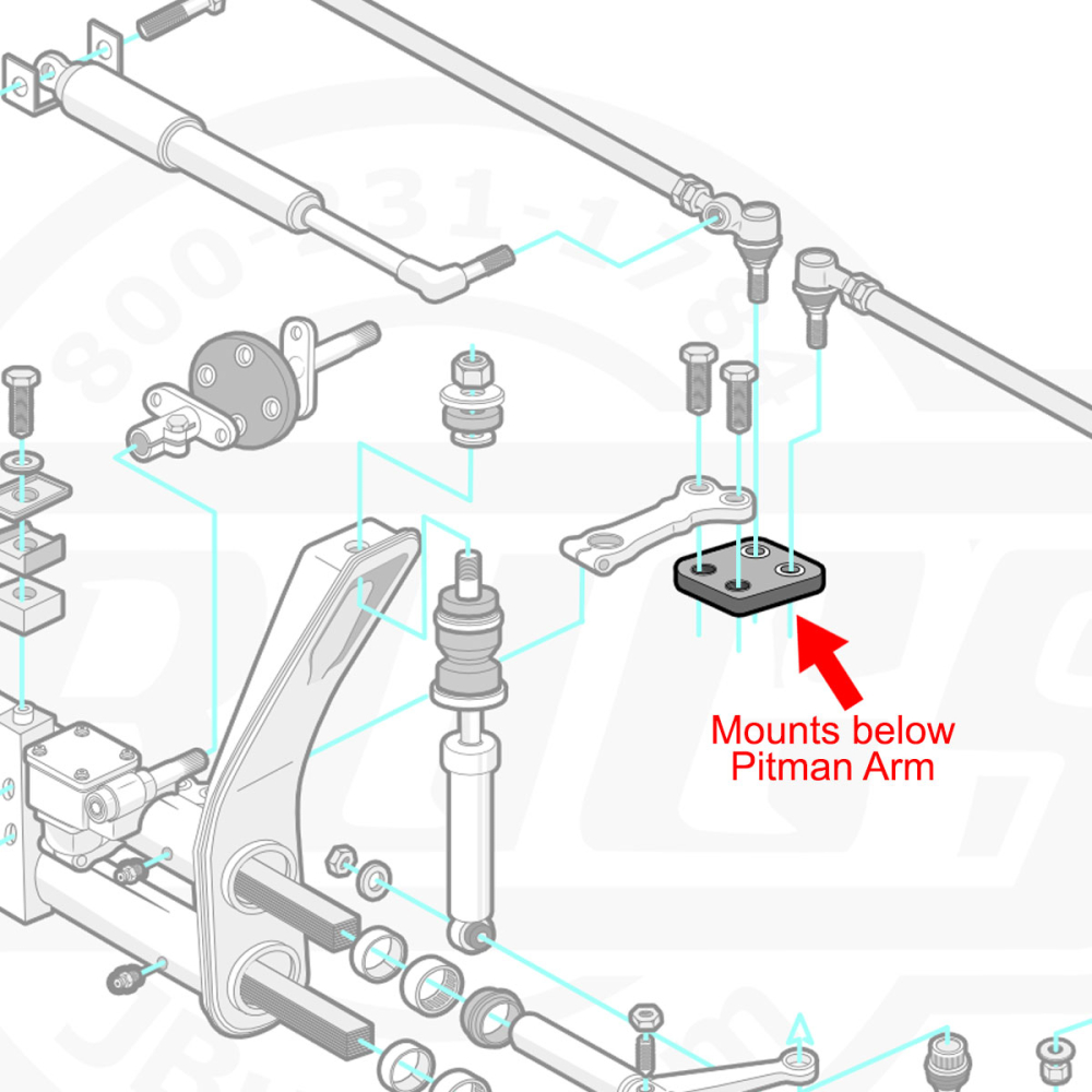 22-2823 - Quick Steer Kit - Fits Type 1s through May 1968