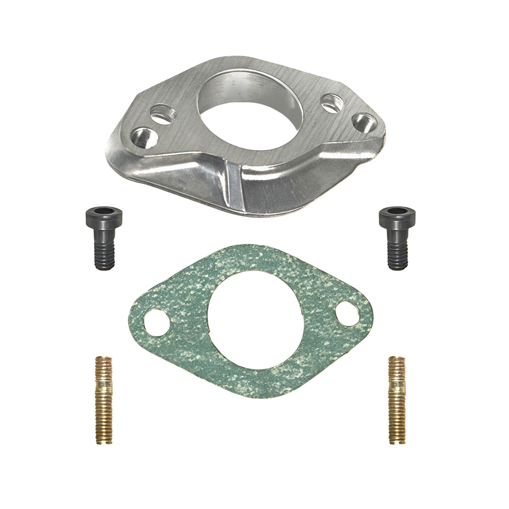 30PICT Carb to Dual Port Manifold Adapter Plate