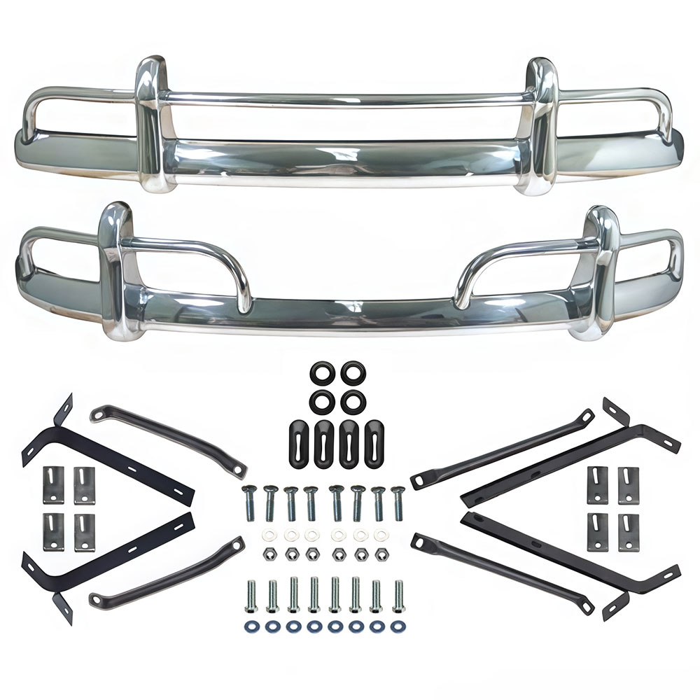 113798053A-073B-KIT - 1954-67 VW Beetle Bumper Kit - Front & Rear