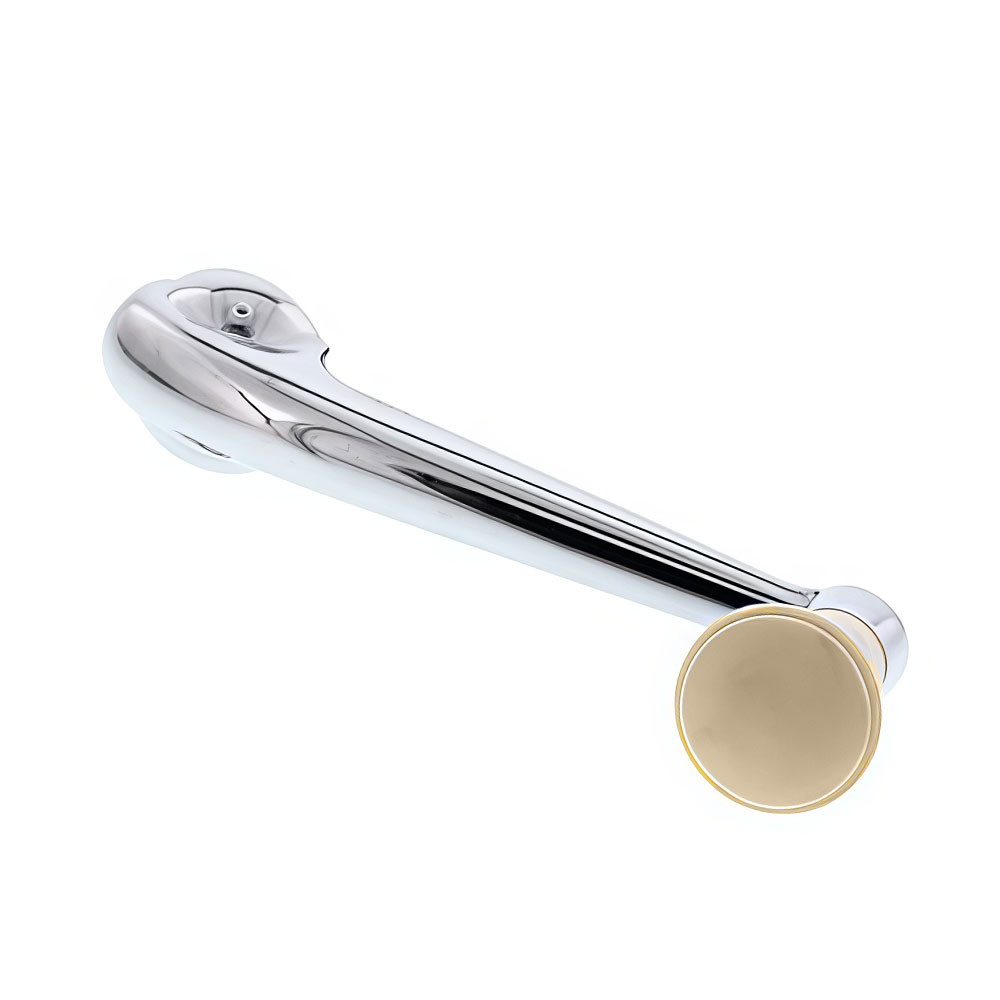 VW Window Crank - Chrome w/ Ivory Knob - Each - thru 1967 VW models