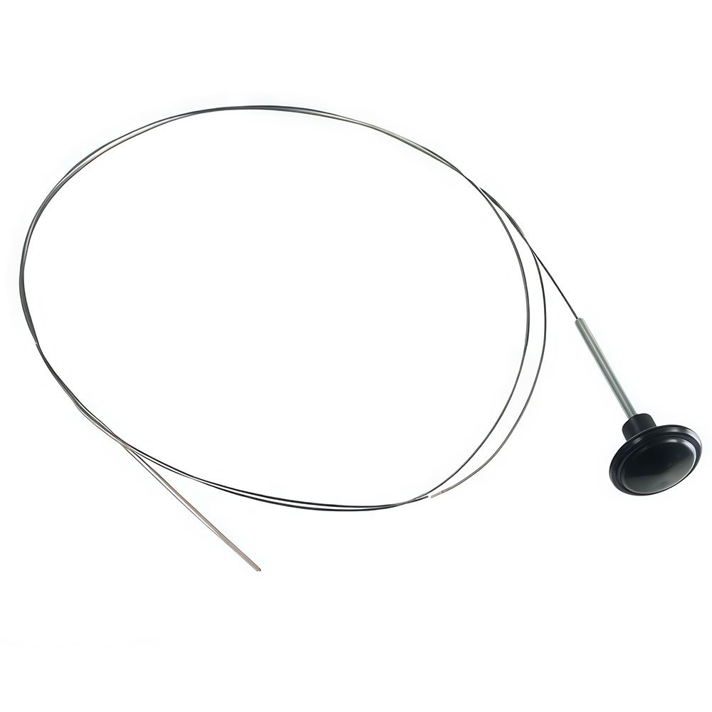 1956-74 VW Karmann Ghia Decklid Release Cable - Black Handle