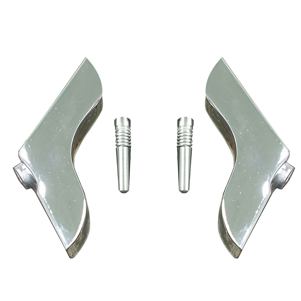 1952-64 VW Beetle Convertible Vent Glass to Frame Pivots - Left & Right - Pair