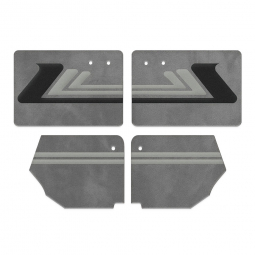 1965-1966 VW Beetle Convertible Door Panels - Front & Rear - Cobra