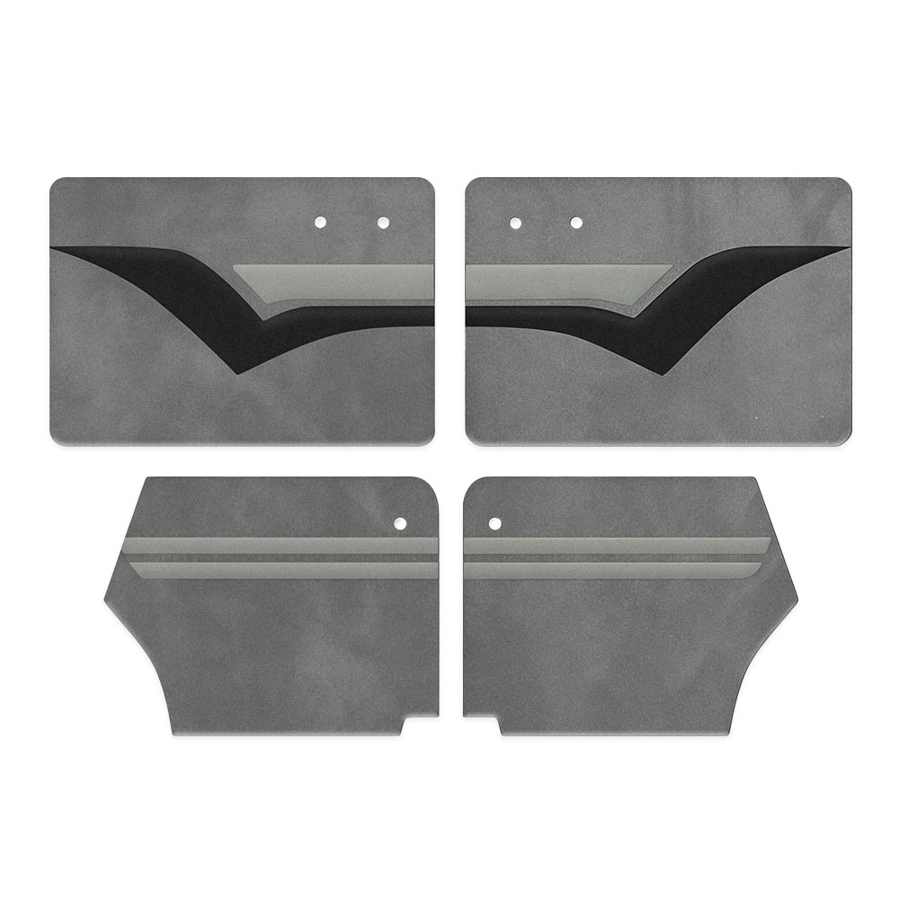 1949-1955 VW Beetle Convertible Door Panels - Front & Rear - Scorpion