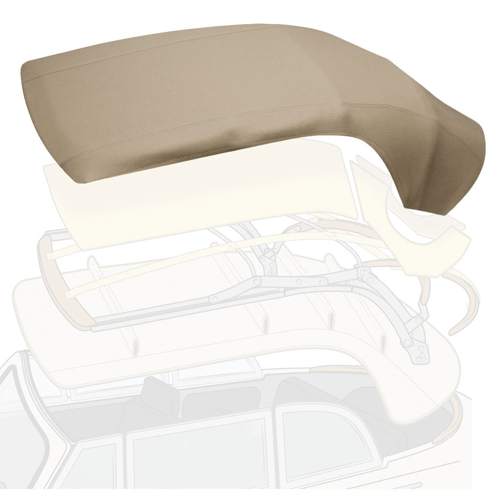 1950-1957 VW Beetle Convertible Top - Color Stayfast Canvas