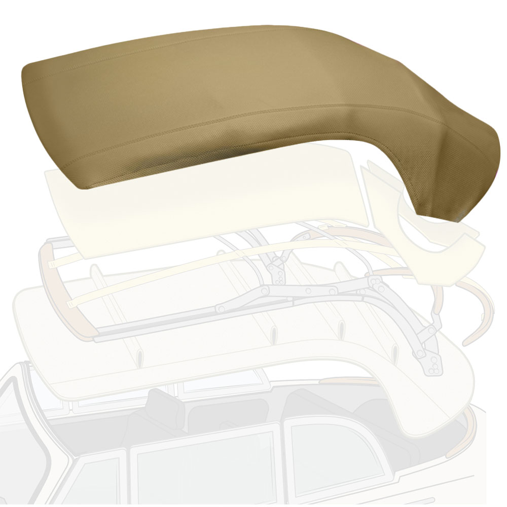 1950-1957 VW Beetle Convertible Top - Color Pinpoint Vinyl