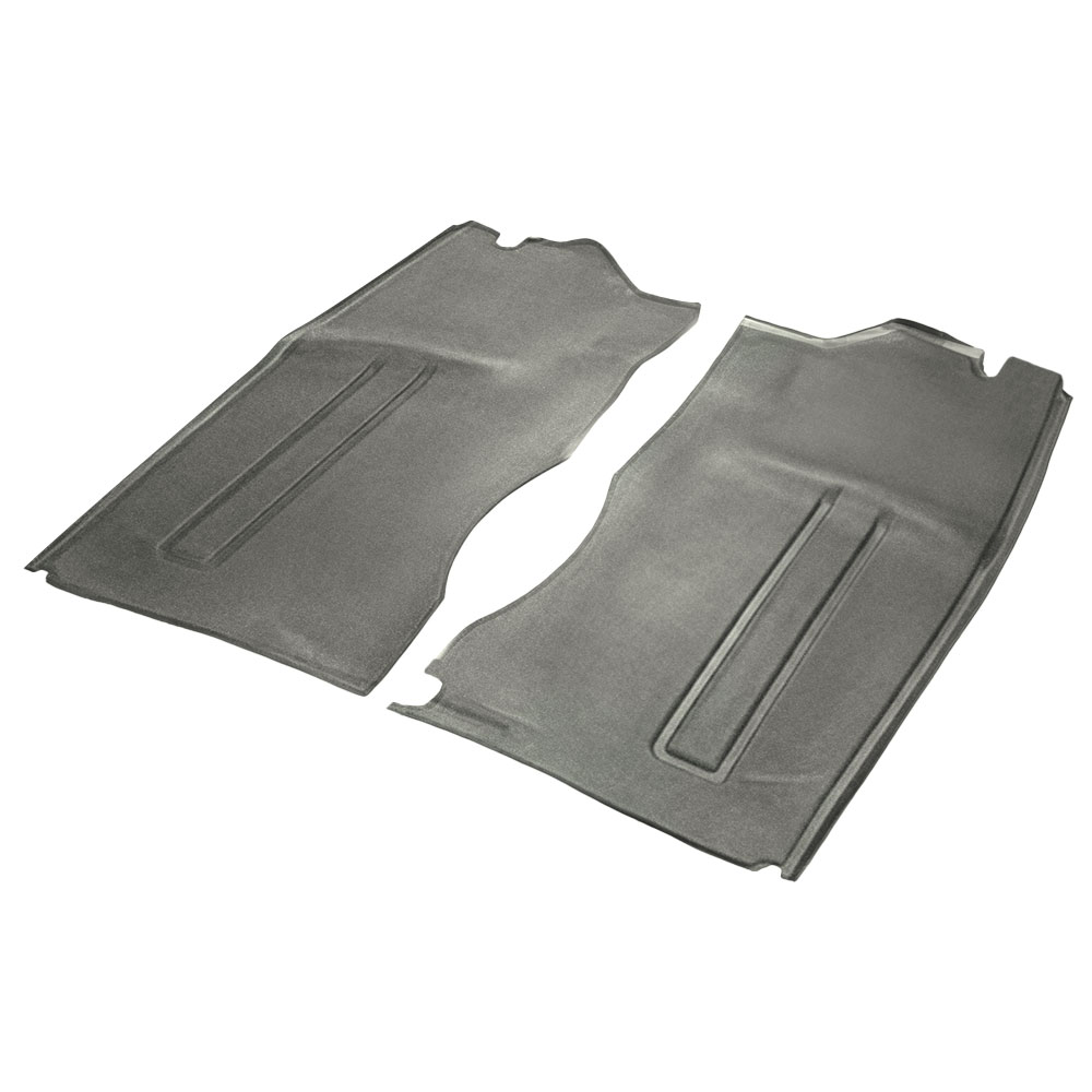 1963-1967 VW Bus Seat Side Stand Mats - Pair - Grey