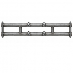 VW King & Link Pin Pin Beam - 6" Wider - No Towers - Adjustable - SAE 1010 Steel Tubes