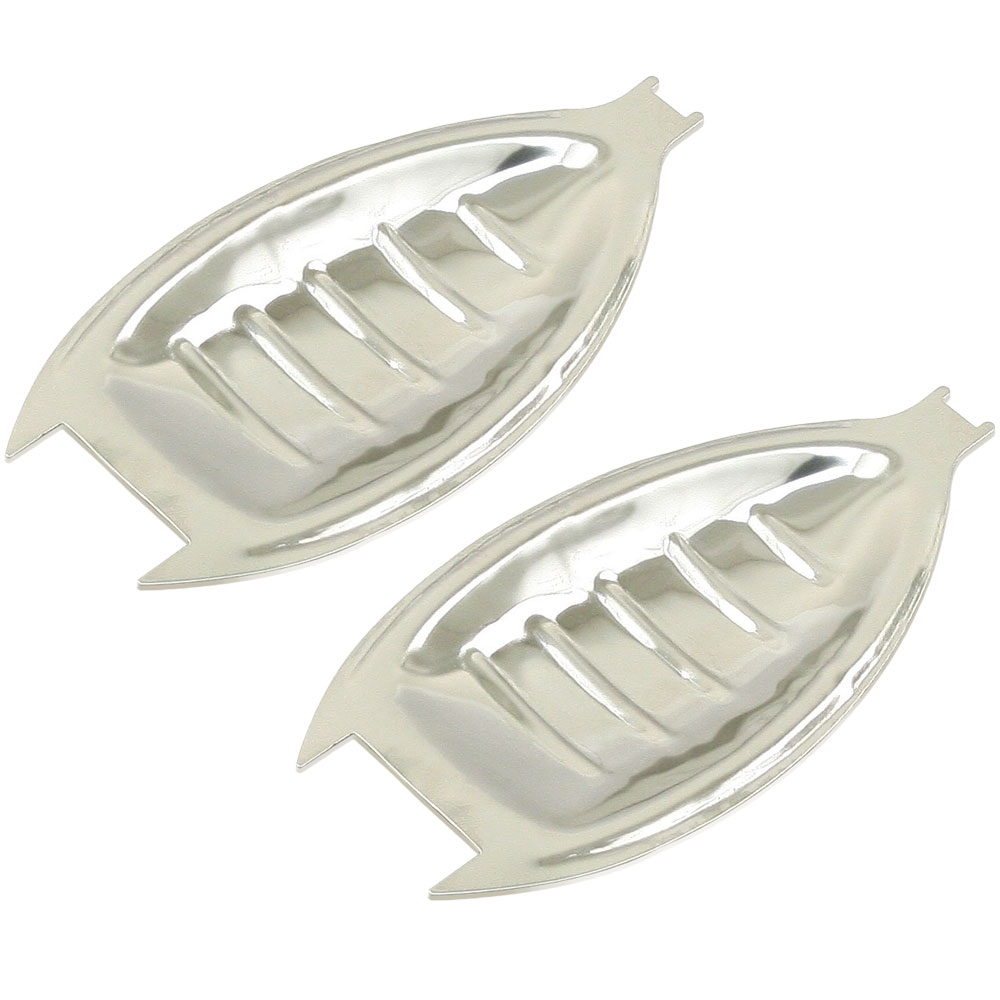 1960-67 VW Beetle Door Handle Guards - Stainless Steel