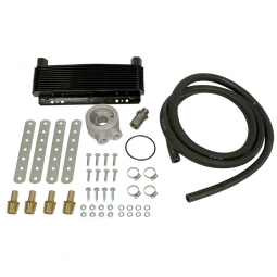 EMPI Universal Oil Cooler Kit - Competition - 24 Plate - with Sandwich Adapter