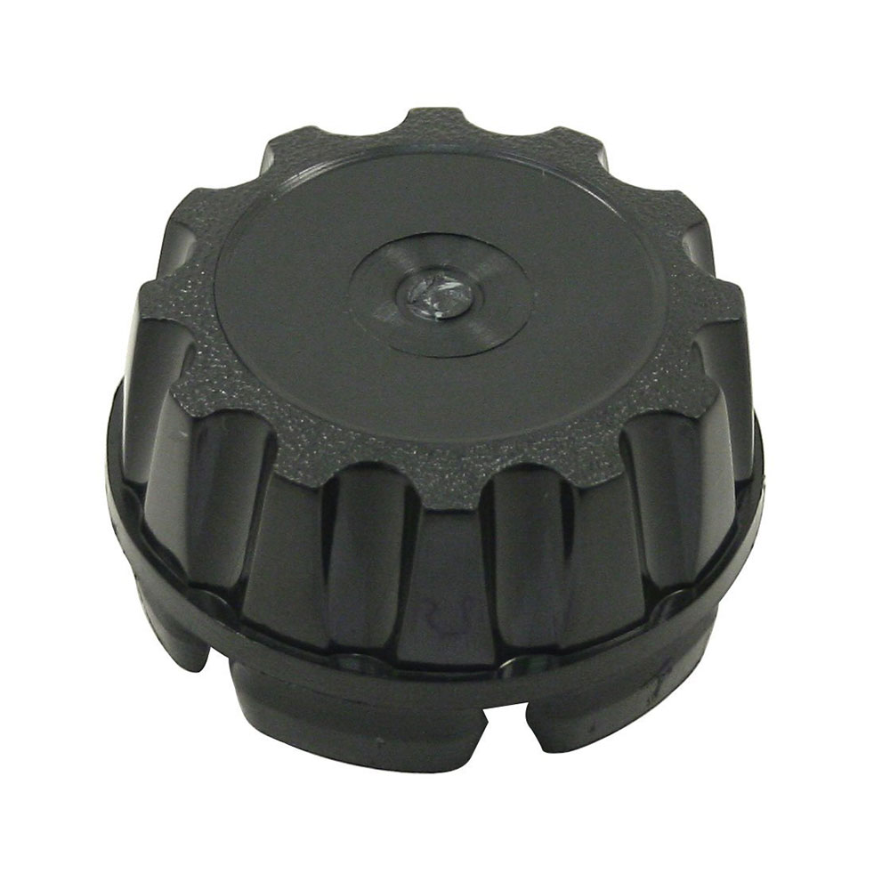 EMPI Push-in Center Cap - Black - for Use on 8-Spoke and Riviera Style Wheels
