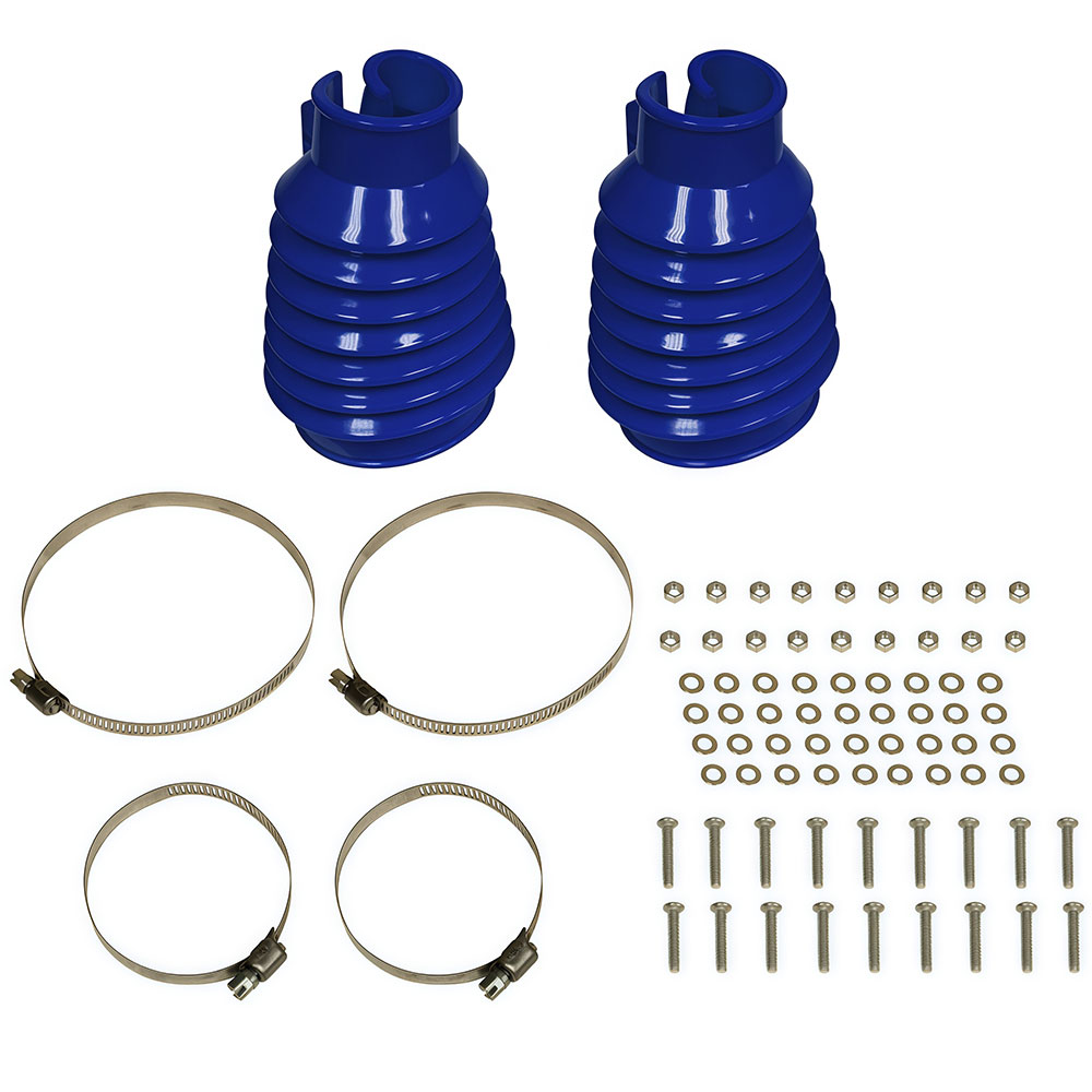 EMPI Standard VW Swing Axle Boot Kit - Blue - with Hardware