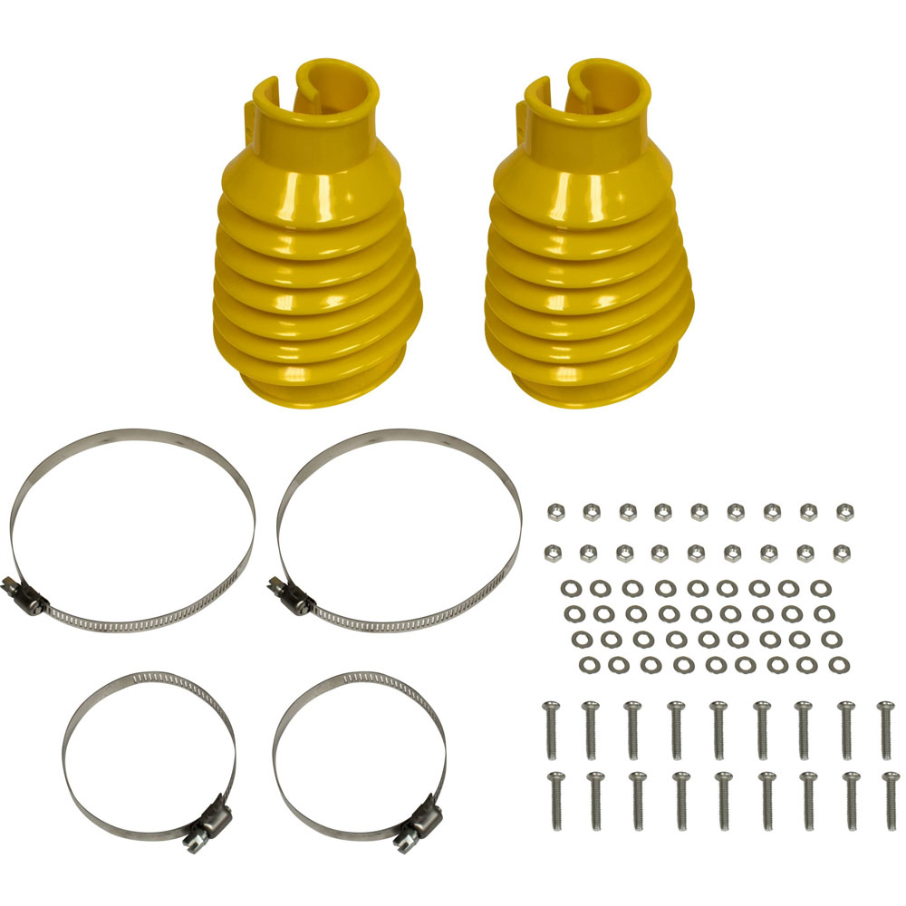 EMPI Standard VW Swing Axle Boot Kit - Yellow - with Hardware