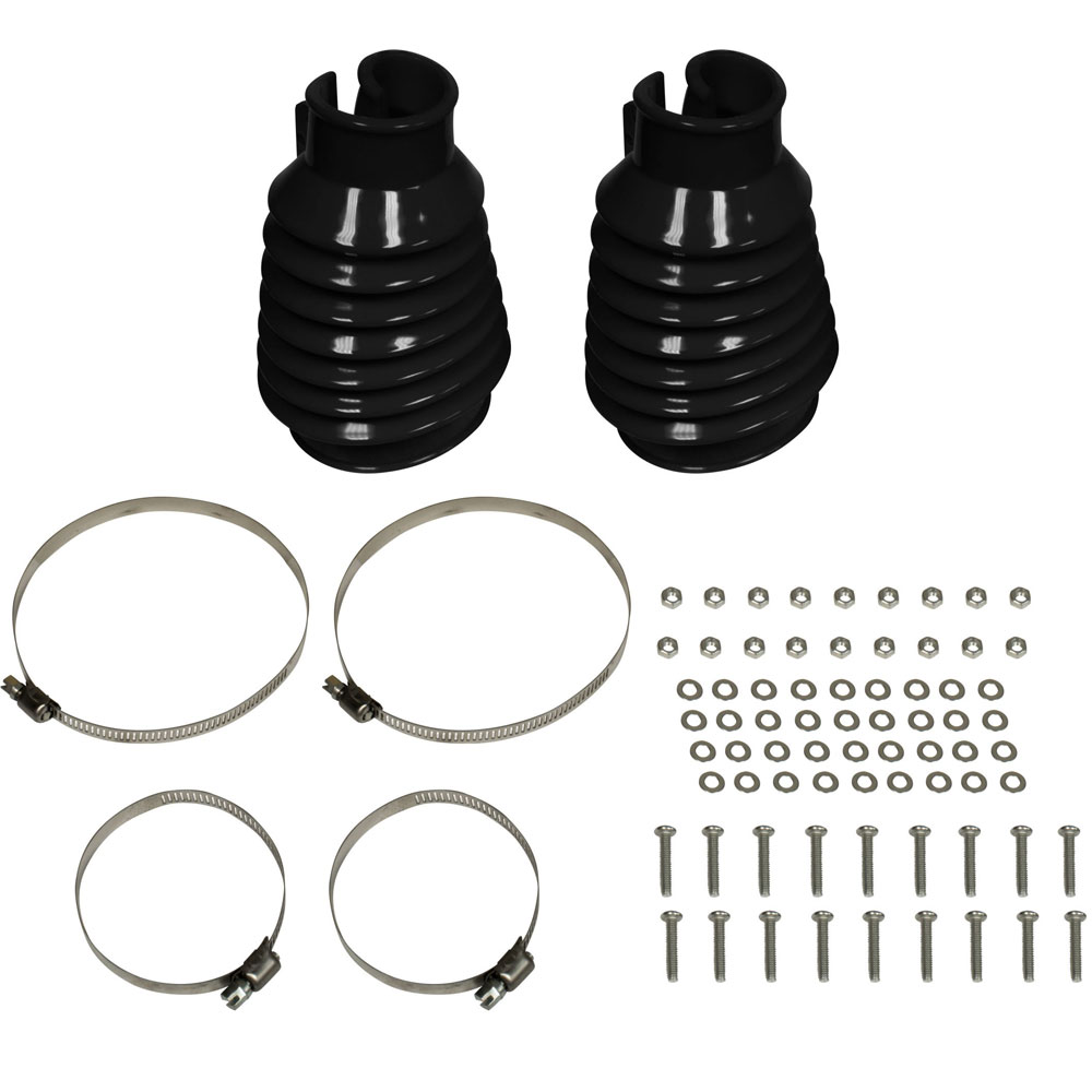 EMPI Standard VW Swing Axle Boot Kit - Black - with Hardware