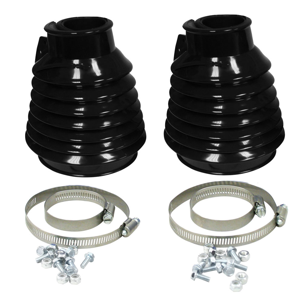 EMPI Deluxe VW Swing Axle Boot Kit - Black - with Hardware