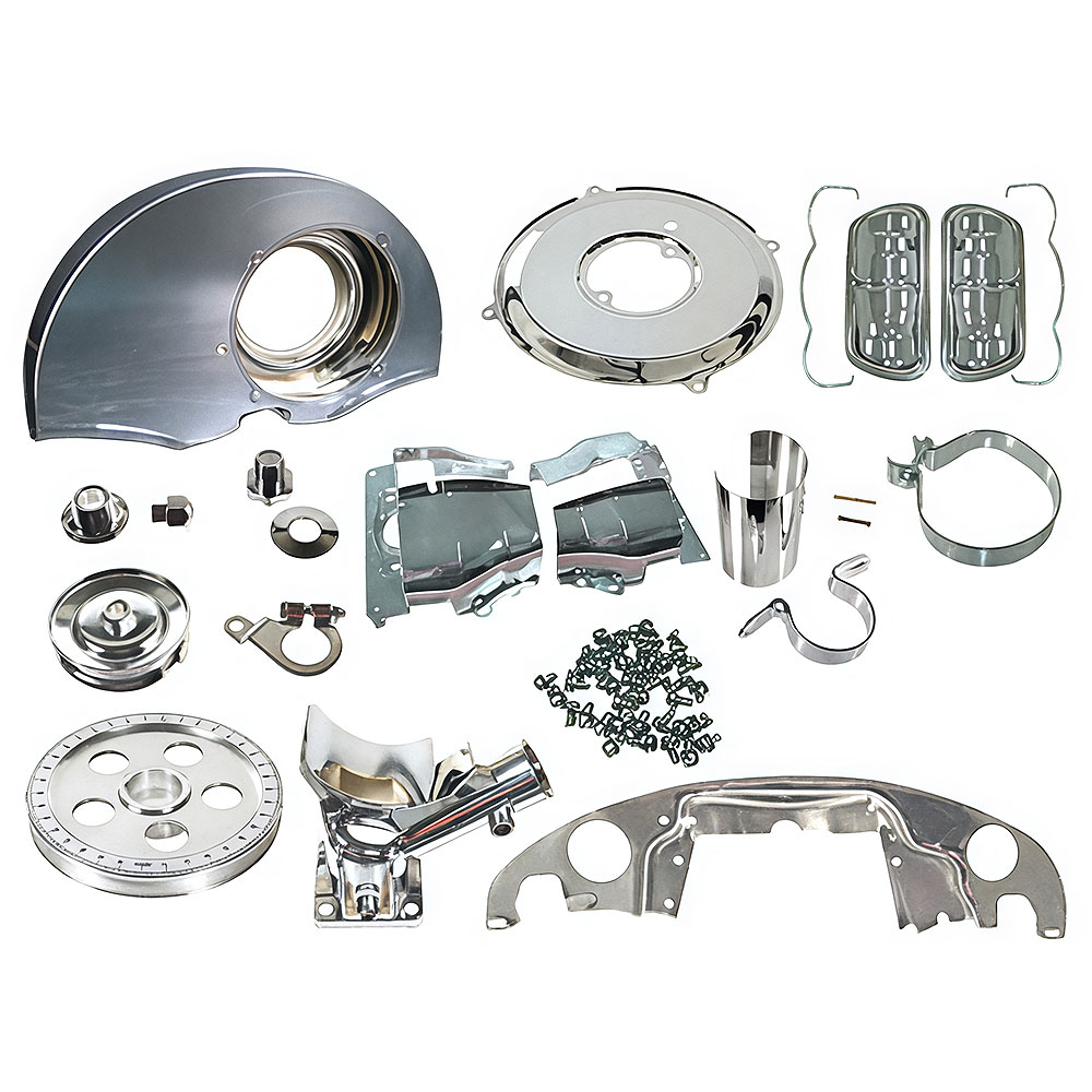 VW Deluxe Engine Chrome Kit - Select Options