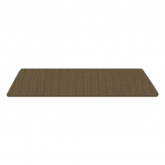 VW Rear Speaker Tray - No Holes - Tweed - 1952-77 Beetle - Super Beetle Sedan