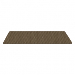 VW Rear Speaker Tray - No Holes - Tweed - 1952-77 Beetle - Super Beetle Sedan