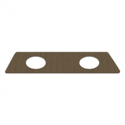 VW Rear Speaker Tray - 6x9" Holes - Tweed - 1950-79 Beetle -Super Beetle Convertible