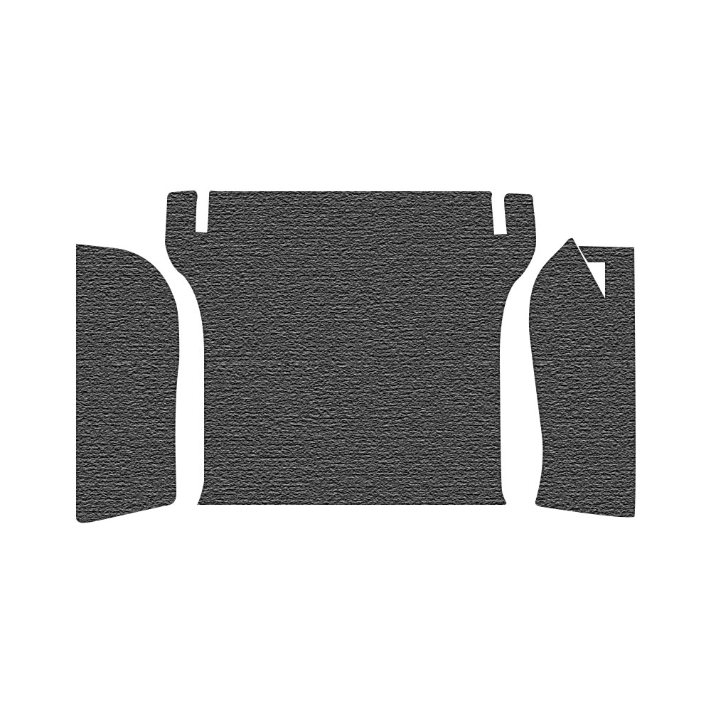 1961-1970 VW Type 3 Trunk Carpet - Charcoal Loop