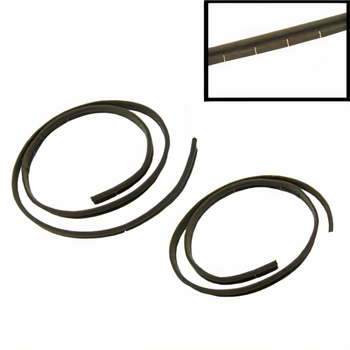 1962-73 VW Type 3 Sunroof Seals - Front and Rear