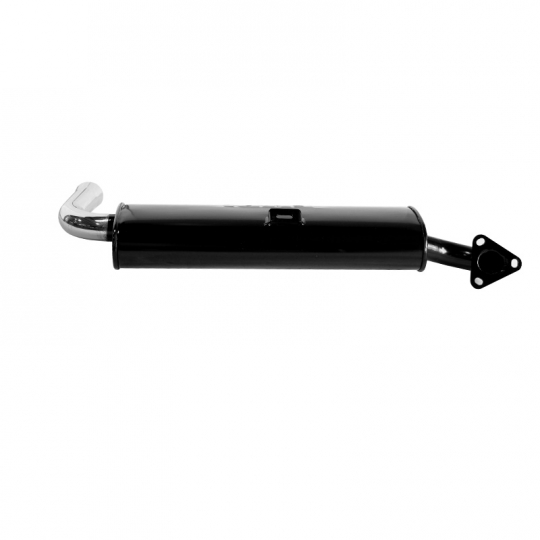 逆輸入 1 Type VW - 3644 Muffler Chrome with Black - Quiet Single - 小物