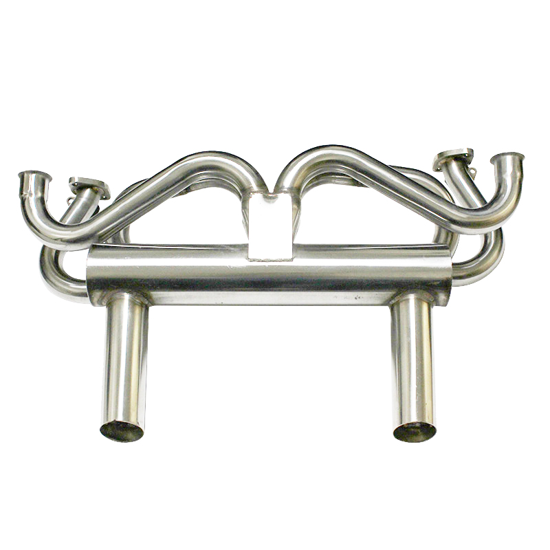 EMPI Stainless Steel Two Tip GT Muffler System - Beetle & Ghia 1300-1600cc