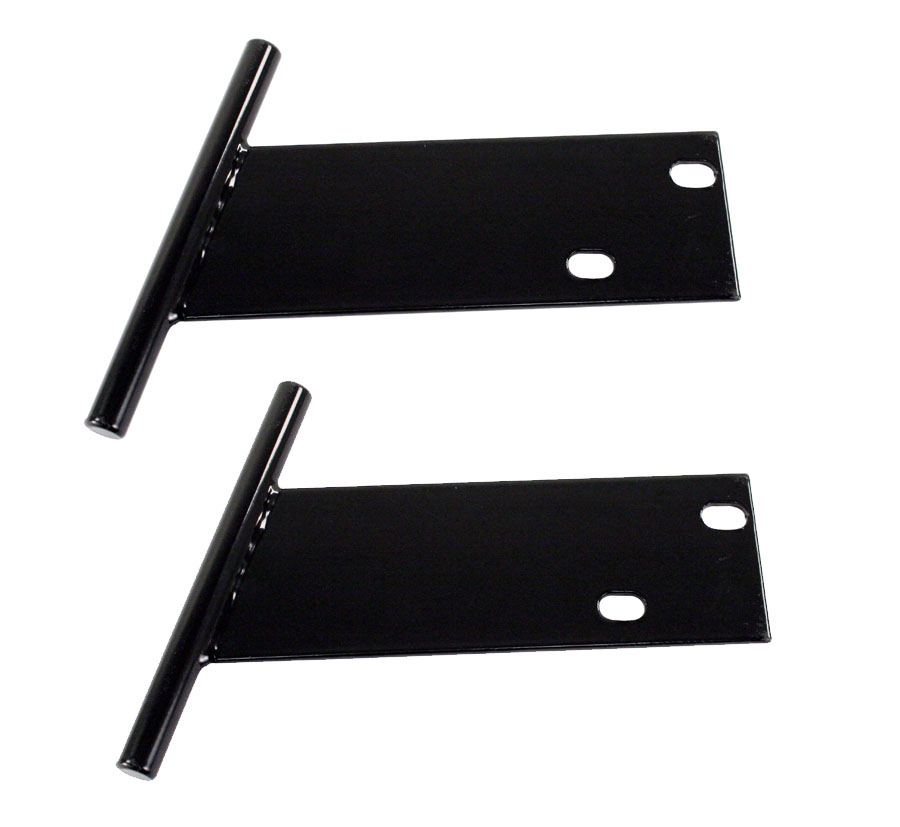 VW Bumper T Bars - Black - 1968-73 Beetle - 1971-73 Super Beetle
