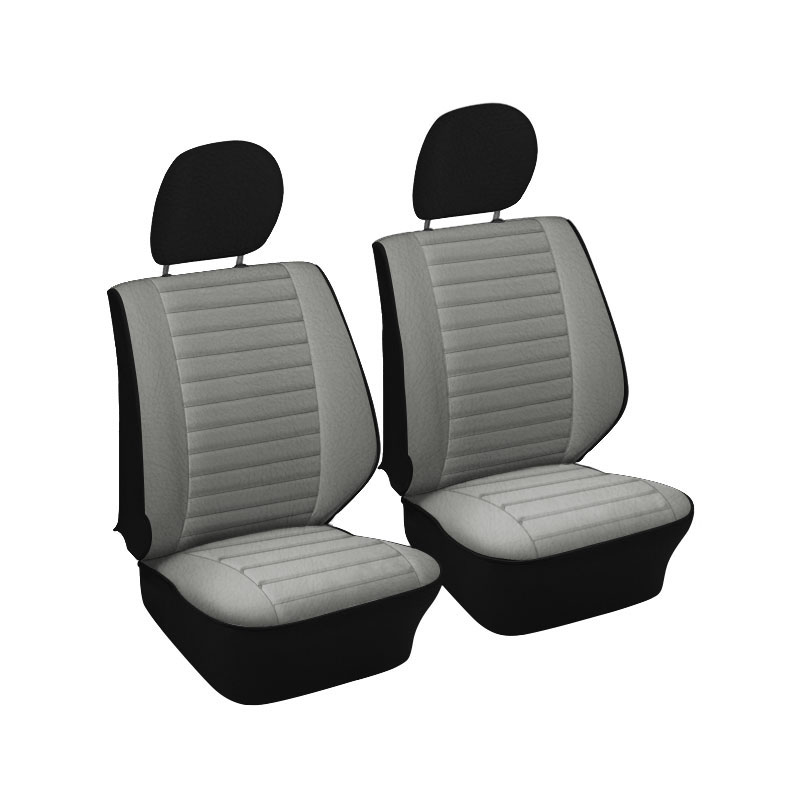 VW Front Seat Upholstery, 2Tone with Full InsertSelect Colors, Beetle