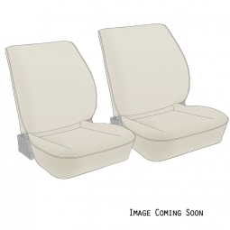 1980-1984 VW Vanagon Seat Upholstery - Front Staionary Buckets - No Pleats - Verona Vinyl