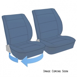 1980-1984 VW Vanagon Seat Upholstery - Front Buckets - Sewn Pleats - Madrid Vinyl