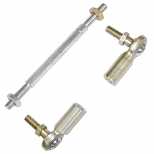 EMPI VW Linkage Rod with Rod Ends & Jamb Nuts - 4.5