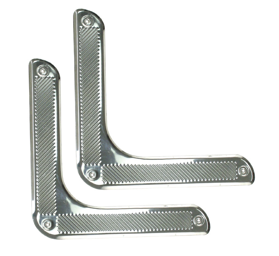 1954-1979 VW Door Corner Trim Set - Stainless Steel