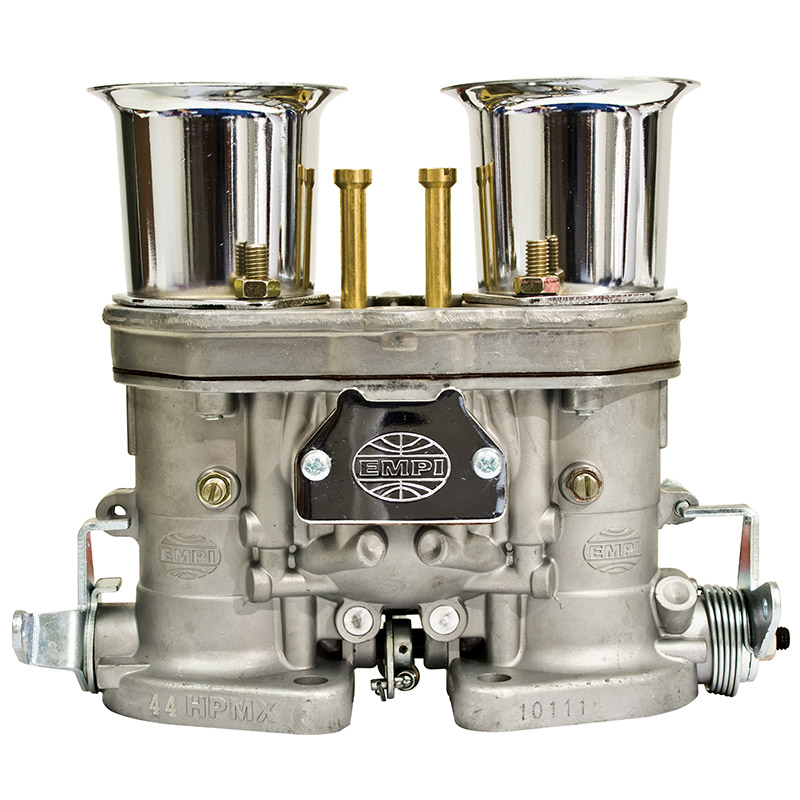 44 HPMX Carb Only W/ Chrome Velocity Stacks, Dual Carb Setup VW Parts