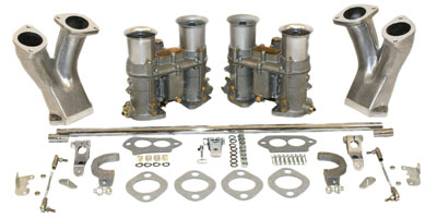 EMPI Dual VW Carburetor Kit - EPC-48 - Type 1 w/ Standard Manifold