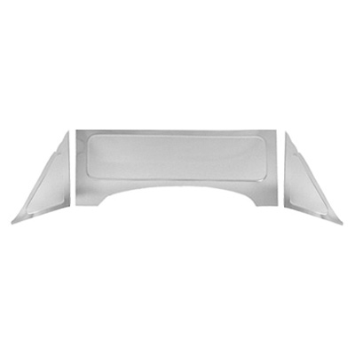VW Beetle Firewall Kit - Aluminum - 3 Pieces