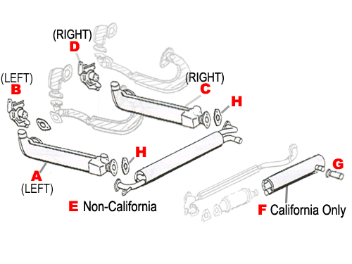 VW Bug/Super Beetle Heater Components 1975-1979: VW Parts | JBugs.com