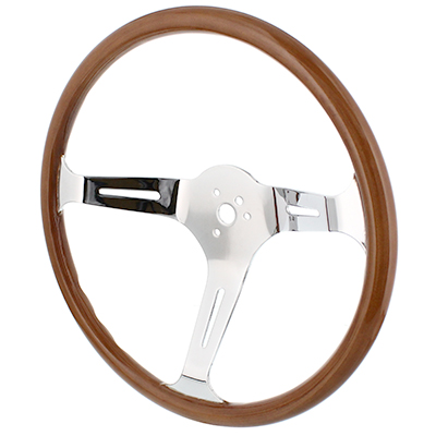 EMPI VW Steering Wheel - Classic Light Wood