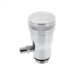 VW Oil Filler W/ Smooth Cap & Vent - Smooth-Flow - Billet