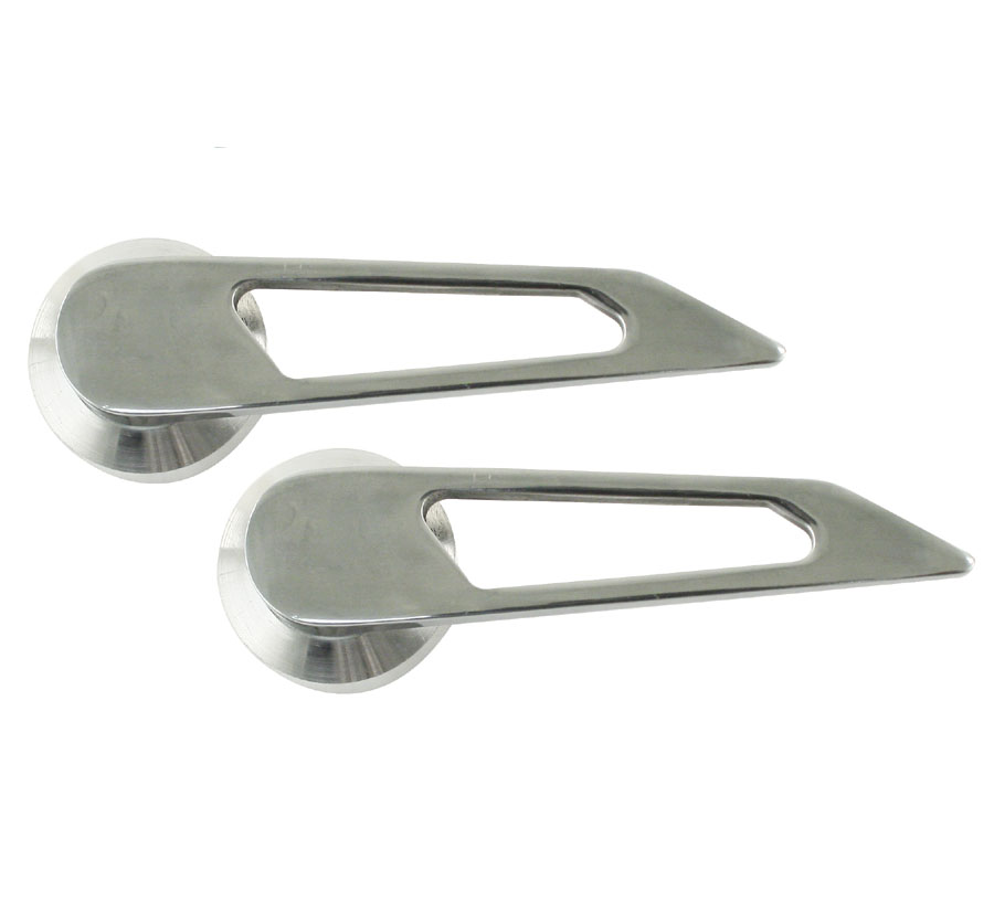 VW Inside Door Handles - Billet - Pair - 1952-66 Beetle - 1956-66 Ghia - 1962-66 Type 3