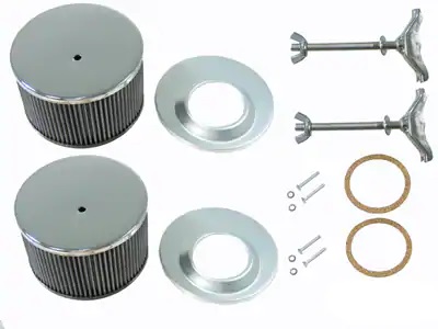 EMPI SOLEX//KADRON 40//44 AIR CLEANER KIT VW BUGGY BUG GHIA THING BAJA PARTS 8801