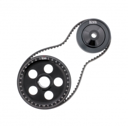 Kuhltek Black Anodized Aluminum Pulley Kit