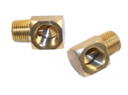 EMPI 90 Degree 3/8" Male With 3/8" Female, Pack Of 2