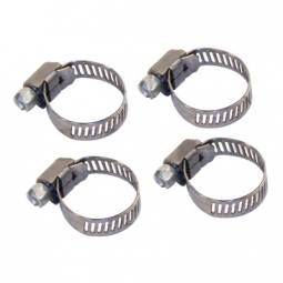 EMPI VW Hose Clamps - 3/8" & 1/2" - Pack of 4