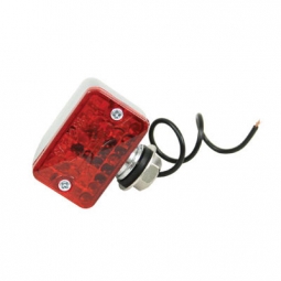EMPI Micro Mini Light - Single Filament - Red Lens - 1.75" x 1" x 1.5"