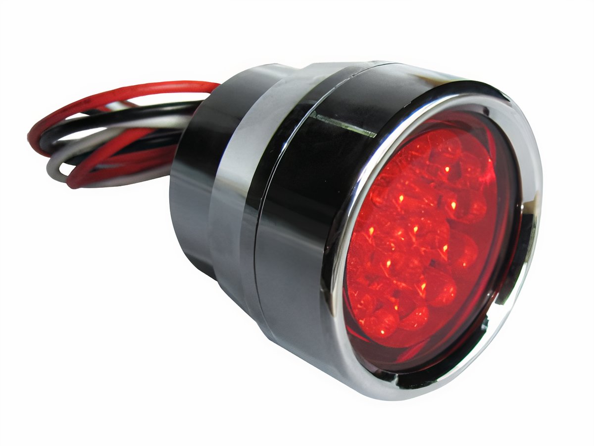 Red Lens LED - 1 1/2