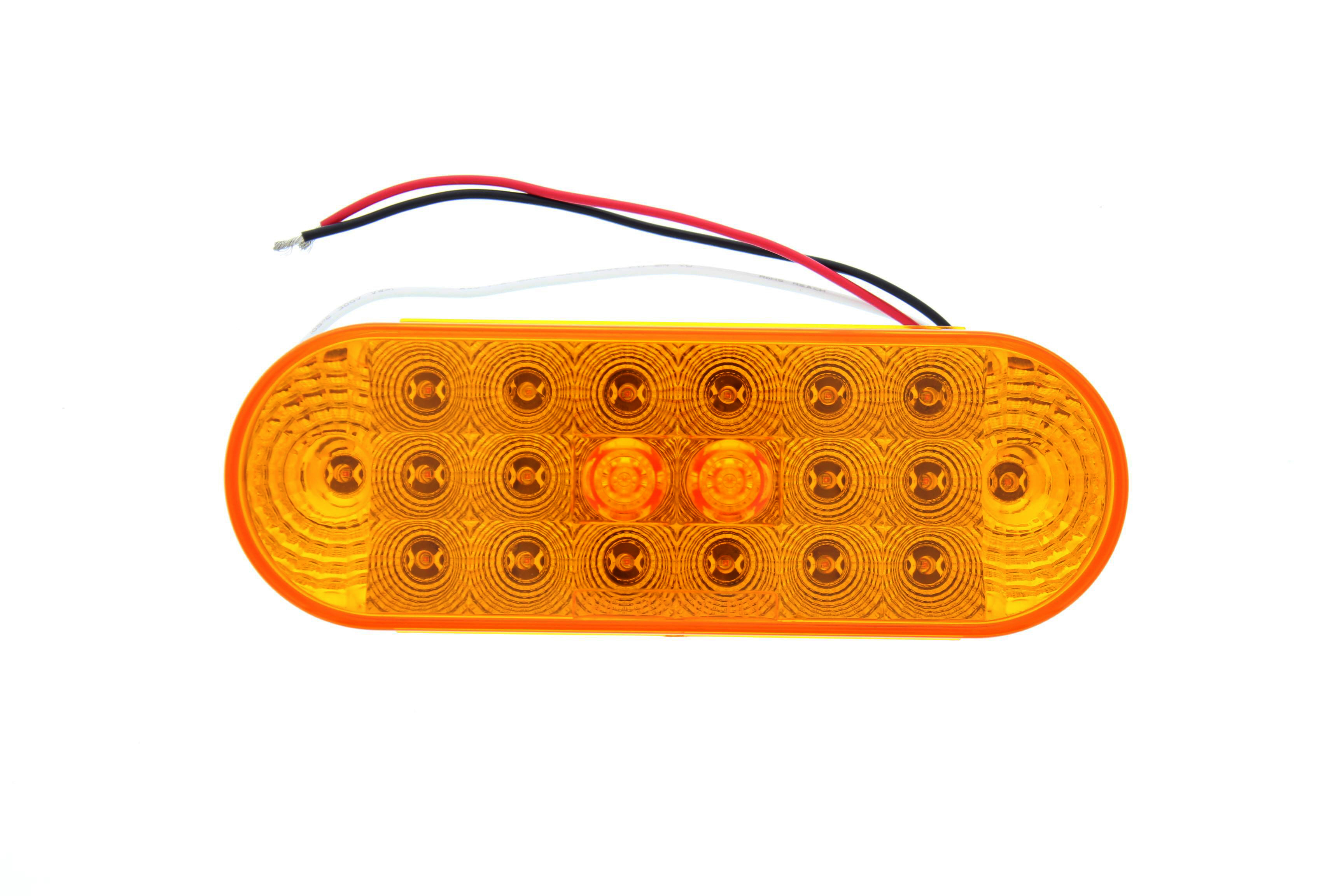 Oval LED Tail Light - Amber