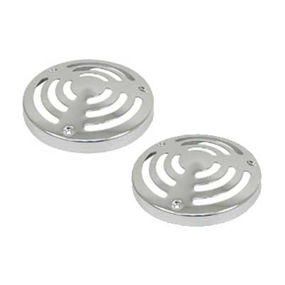 EMPI Cover for Off Road Tail Light Assembly - Chrome - Pair