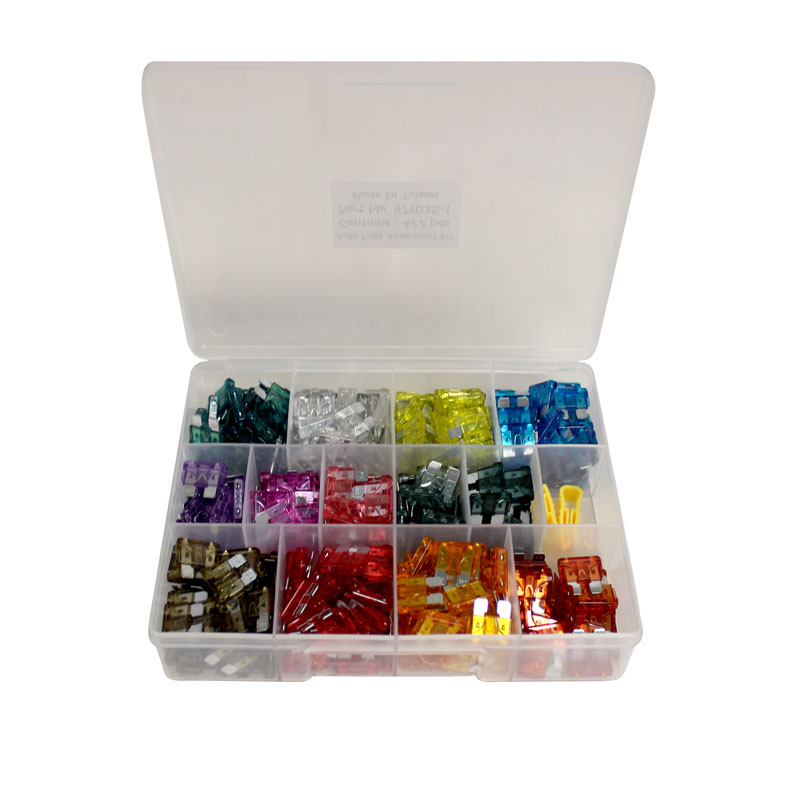 ATC Blade Fuse Assortment Kit with Fuse Pullers, 410 Pieces 9710351ATC
