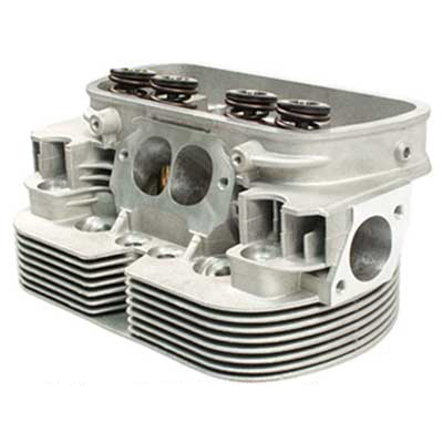 EMPI GTV-2 VW Cylinder Heads - Dual Port Pair - Stage-1 Ported - for 90.5/92mm w/40x35.5 Valves